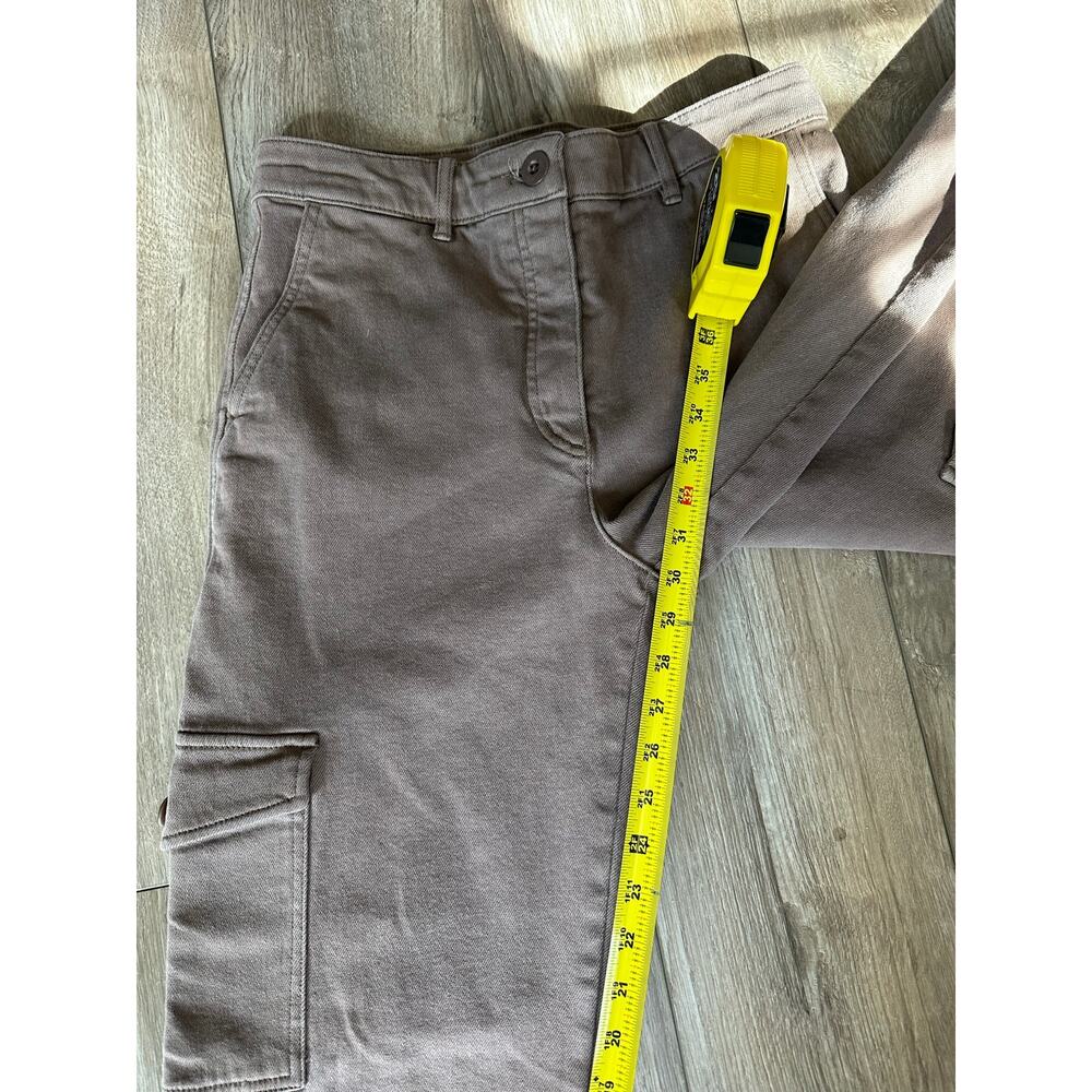 Aritzia Wilfred Free Modern Cargo Pants Taupe size 6 - Picture 12 of 15